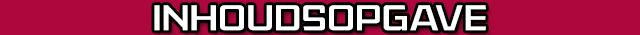 inhoudsopgave inhoudsopgave